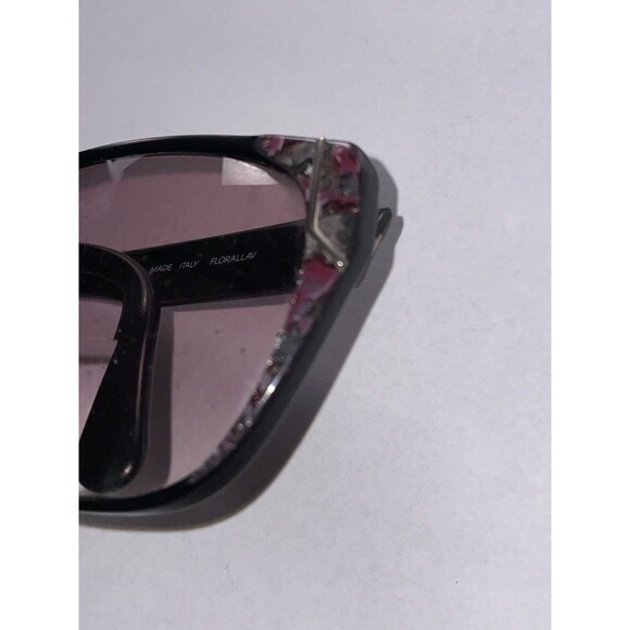 Luxottica Florallav 1412 Eyeglasses – Floral Lavender Crystal Italy Rare Frames - Picture 7 of 9